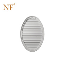 aluminum louver oval window shutter